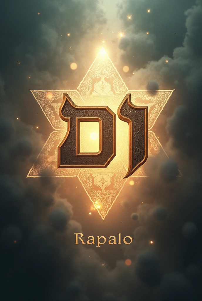 Slogan YHWH and Rapalo below the letters YHWH