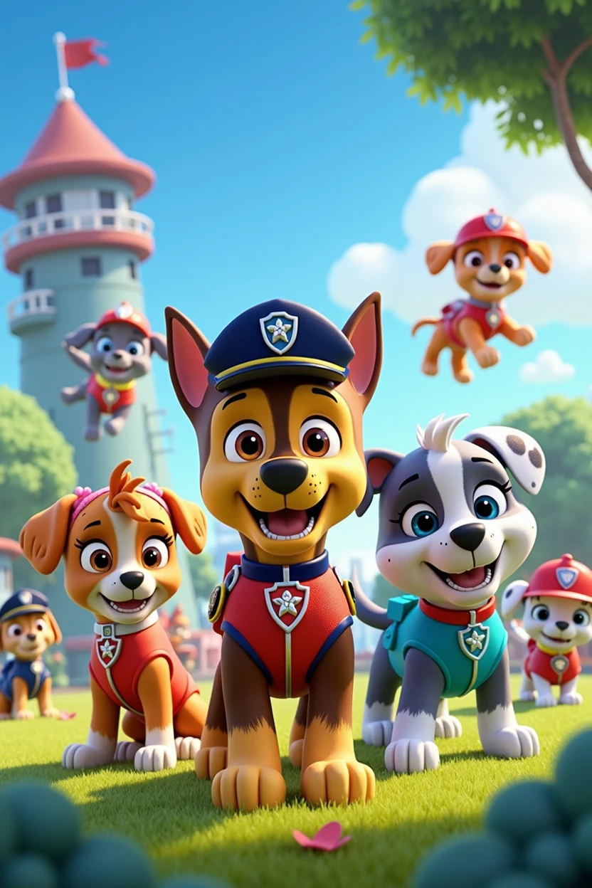 paw patrol characters