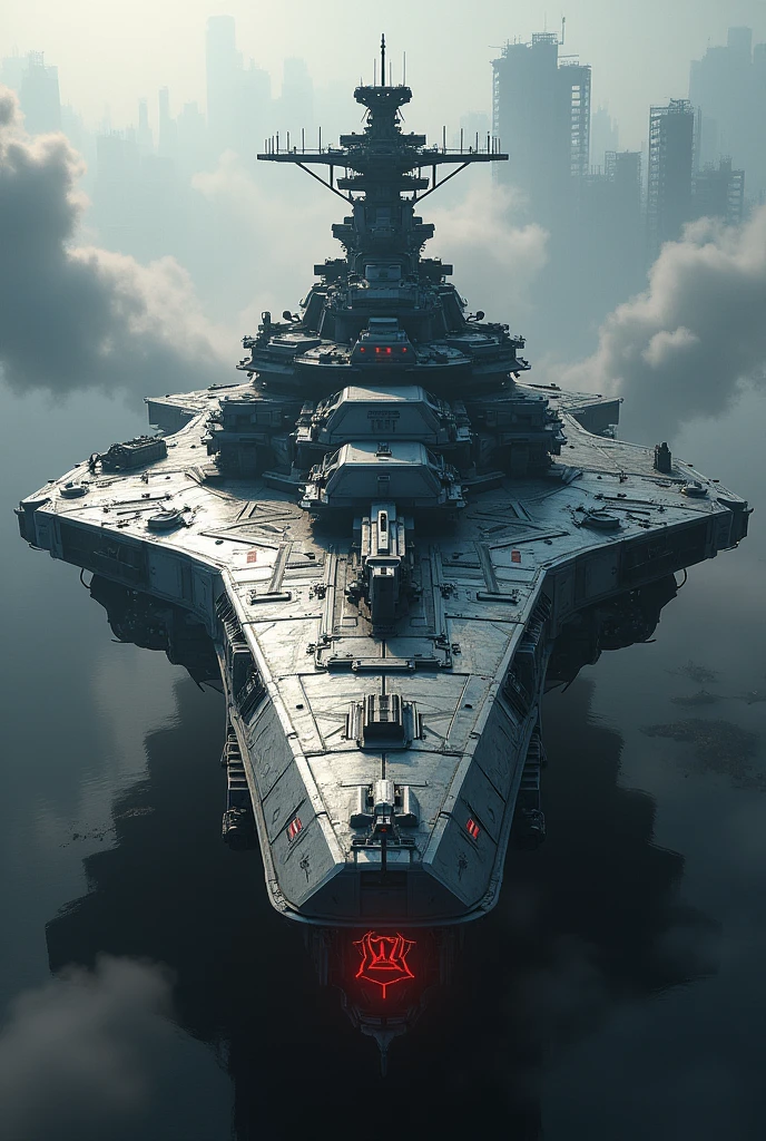 Greater Hitlerand Empire Battleship navy warship 未来的なwarship