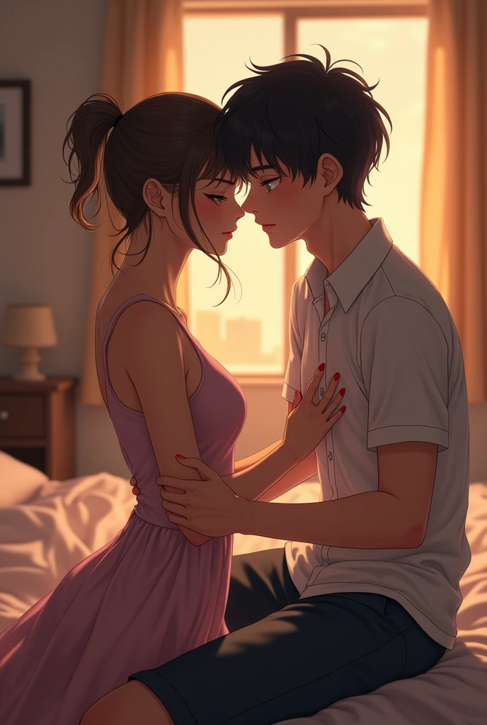 Handsome High School Sex bl naked bed Japanese Photo-realistic illustrations