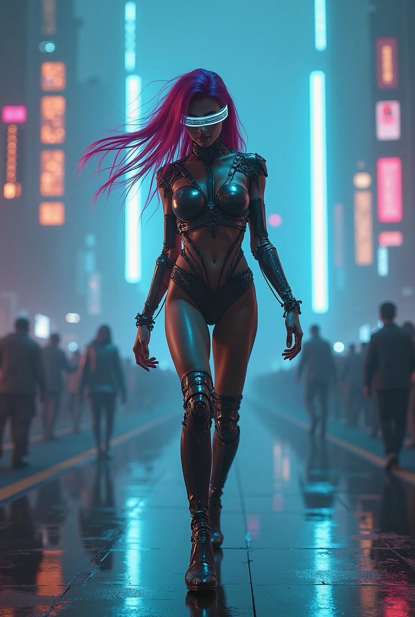 Cyberpunk dancer