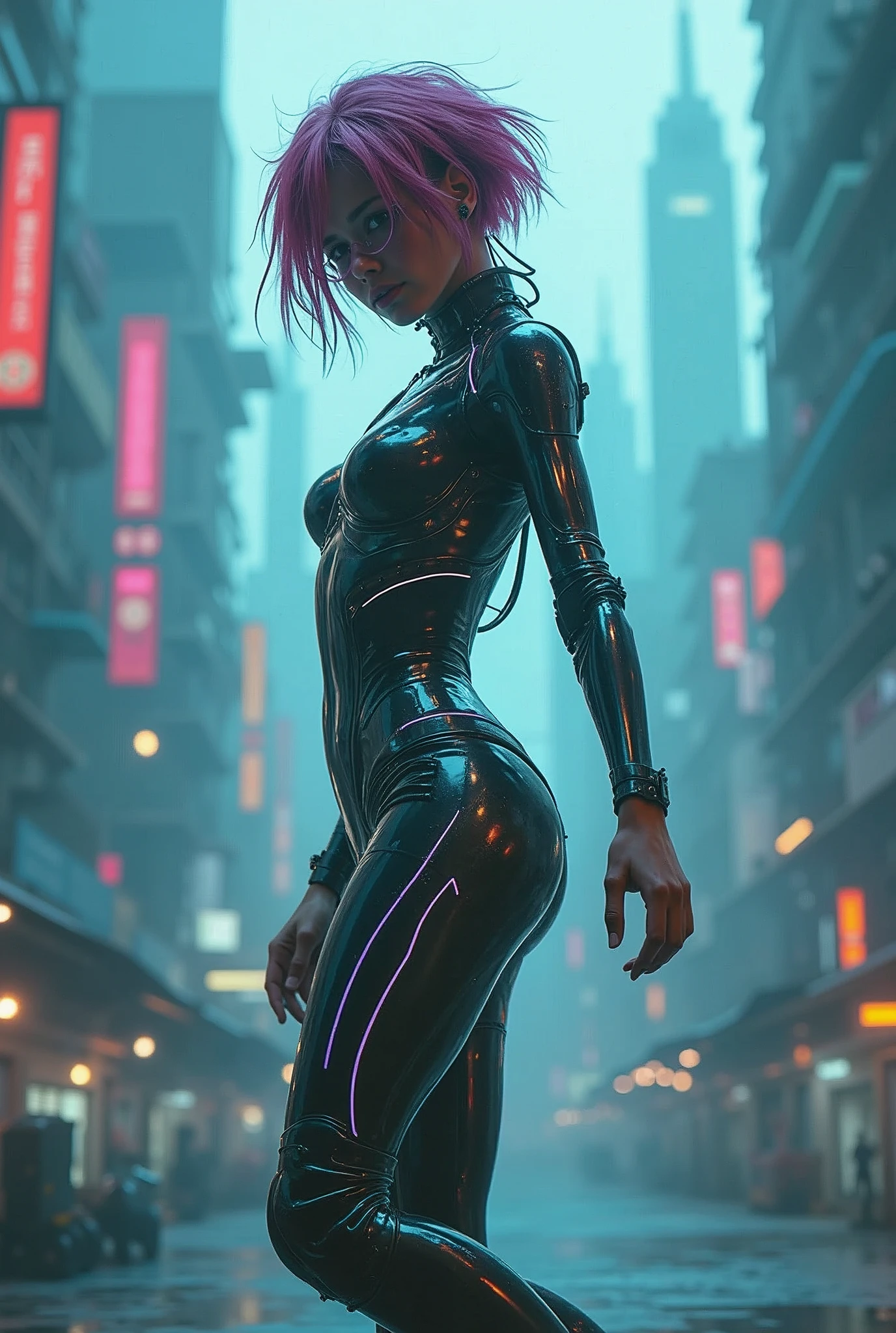 Cyberpunk dancer