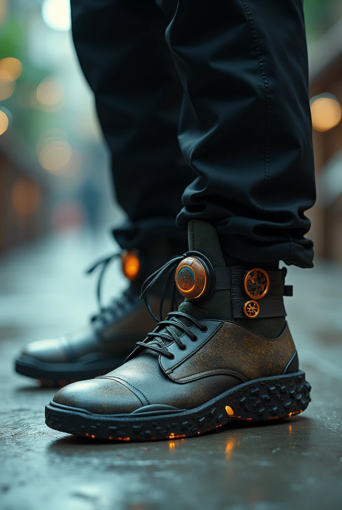 Unique non-existent men's shoes from the sole