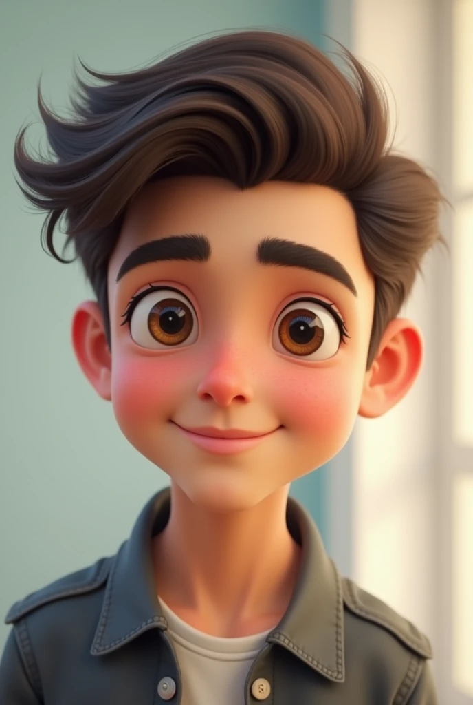 handsome boyish