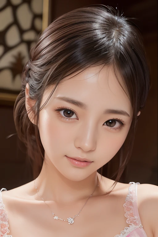 ((Highest quality)),(超High resolution),(Very detailed),(Detailed Description),((The best CG)),(masterpiece),Ultra-detailed art、(Highest quality、8k、32K、masterpiece)、(Realistic)、(Realistic:1.2)、(High resolution)、Very detailed、Very beautiful face and eyes、1 female、Tight waist、Delicate body、(Highest quality、Attention to detail、Rich skin detail)、(Highest quality、8k、Oil paints:1.2)、Very detailed、(Realistic、Realistic:1.37)、Bright colors、Beautiful Japanese Women、Detailed face、Smooth Skin、
