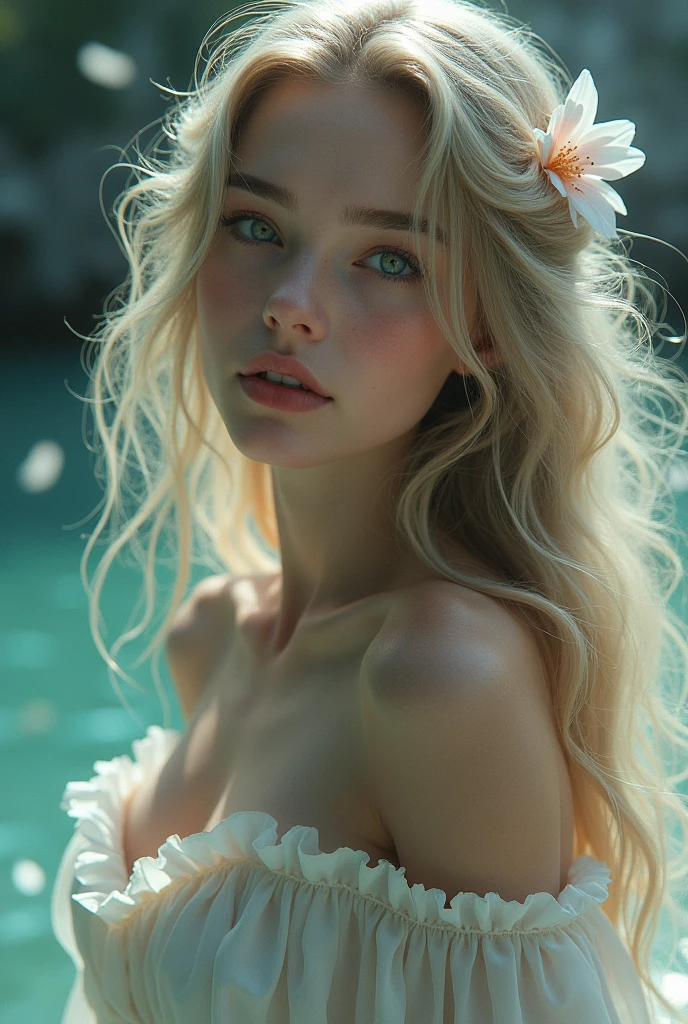 Create an image of the most beautiful woman in the world