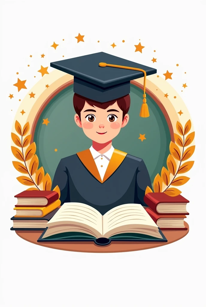 a logo alluding to his ninth grade promotion.