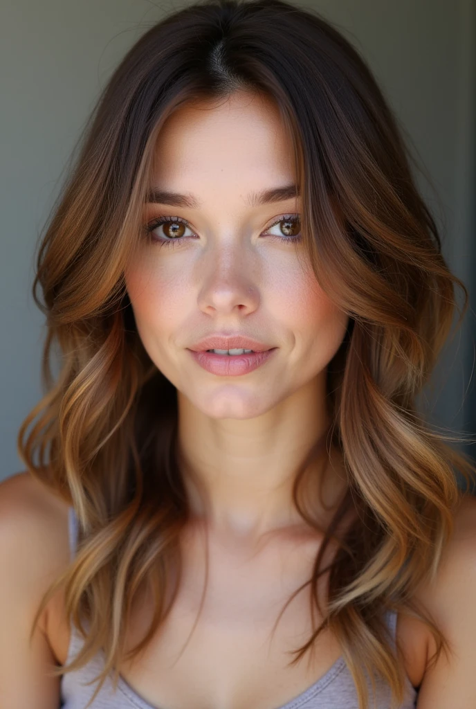 Cute brown hair