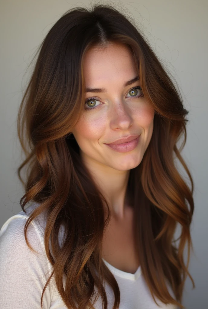 Cute brown hair