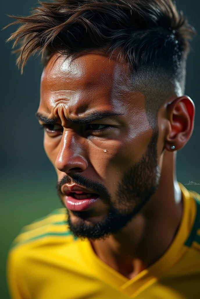 Neymar crying 
