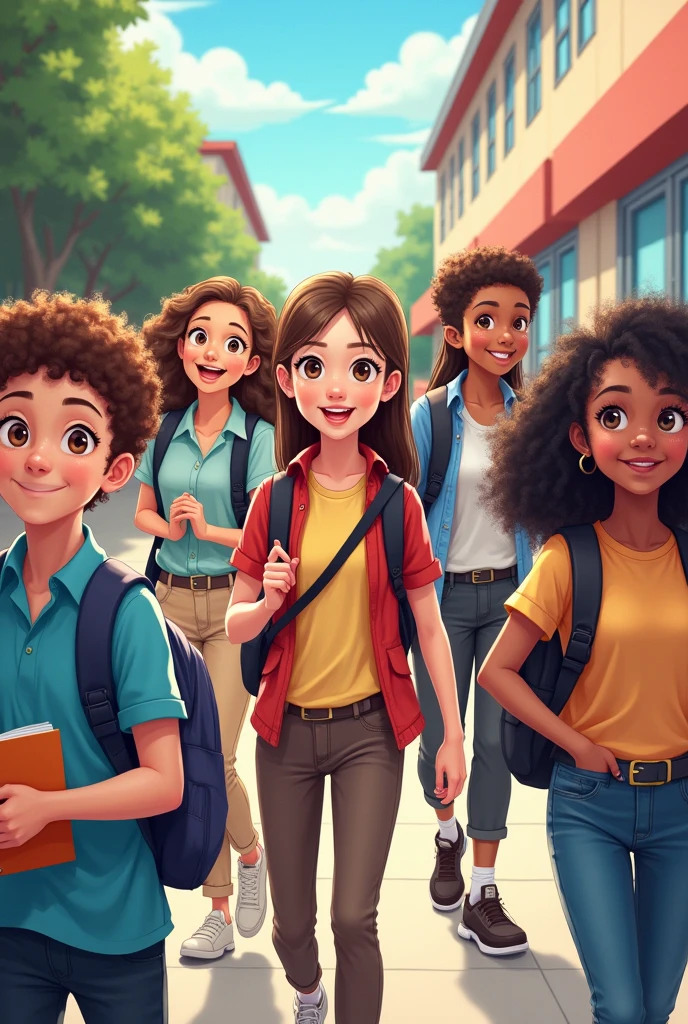 Middle school students
