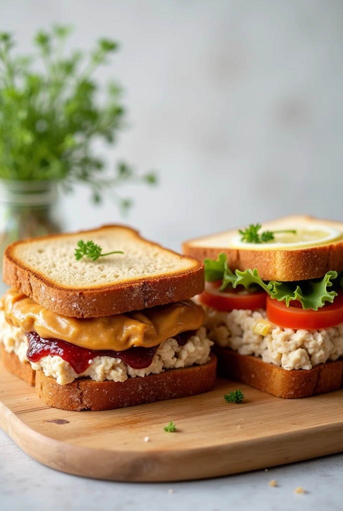 Make a pBj and  tuna 
sandwich 