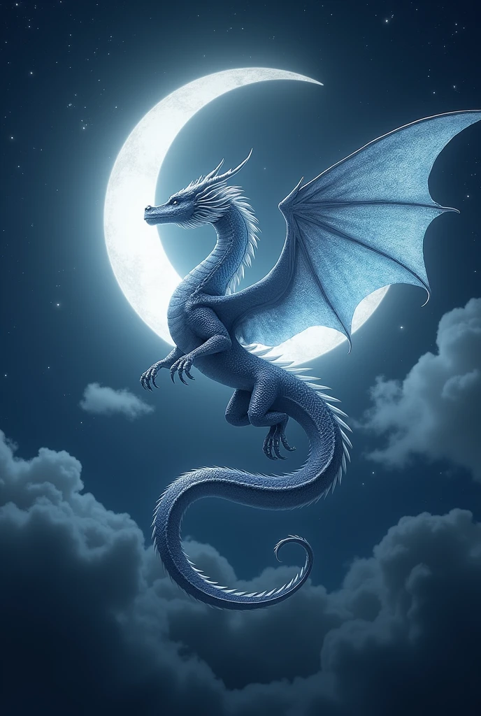 A moon dragon 
