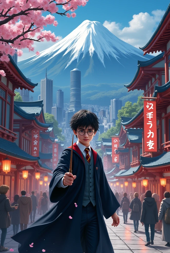 Harry Potter Travels Around Japan
