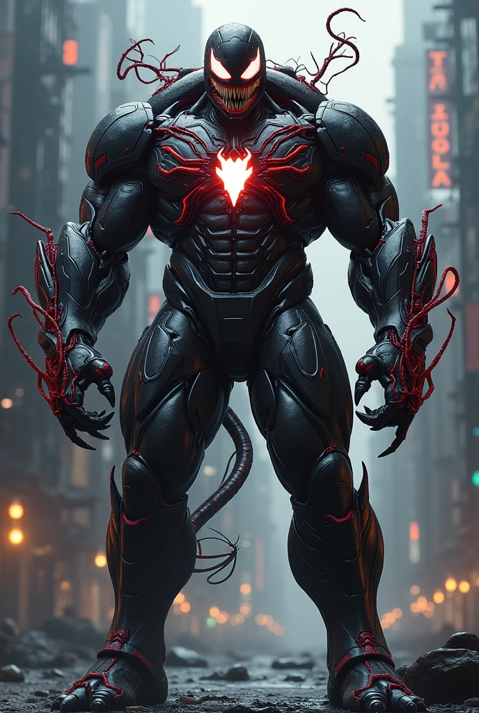 Venom mixed iron man