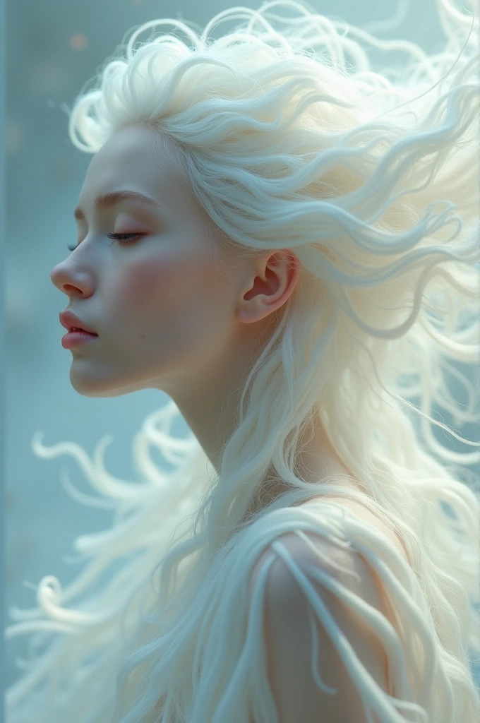 A png of cirrus hair from lost in the cloud