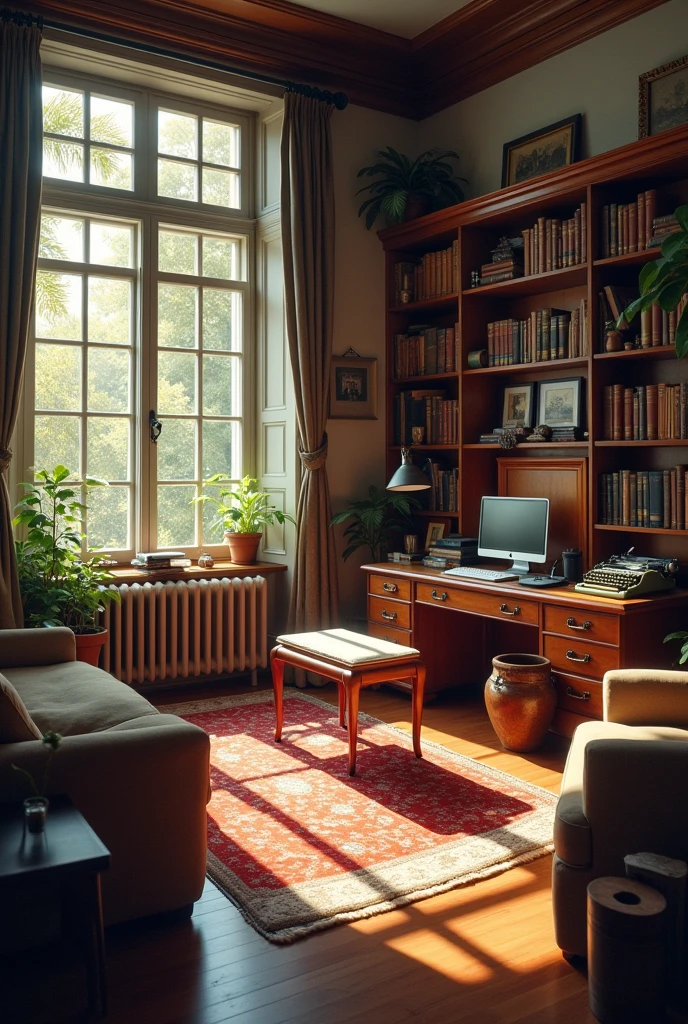 the interior of a room