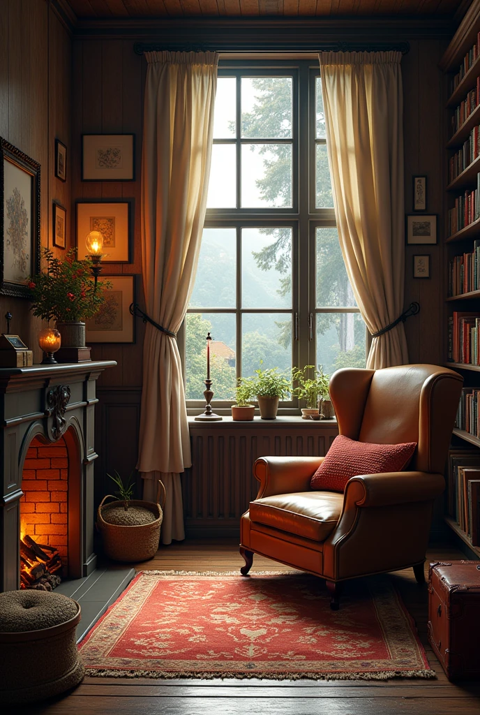 the interior of a room