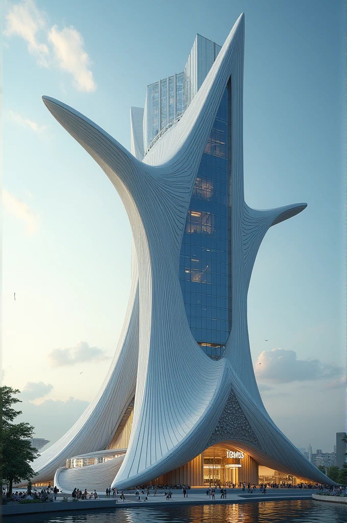 You can create a building having the main idea of a bird