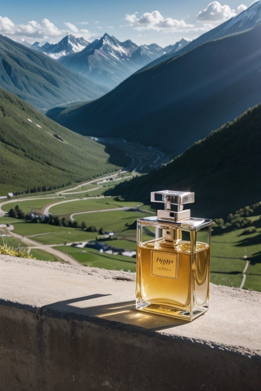 create a perfume in mountainous areas