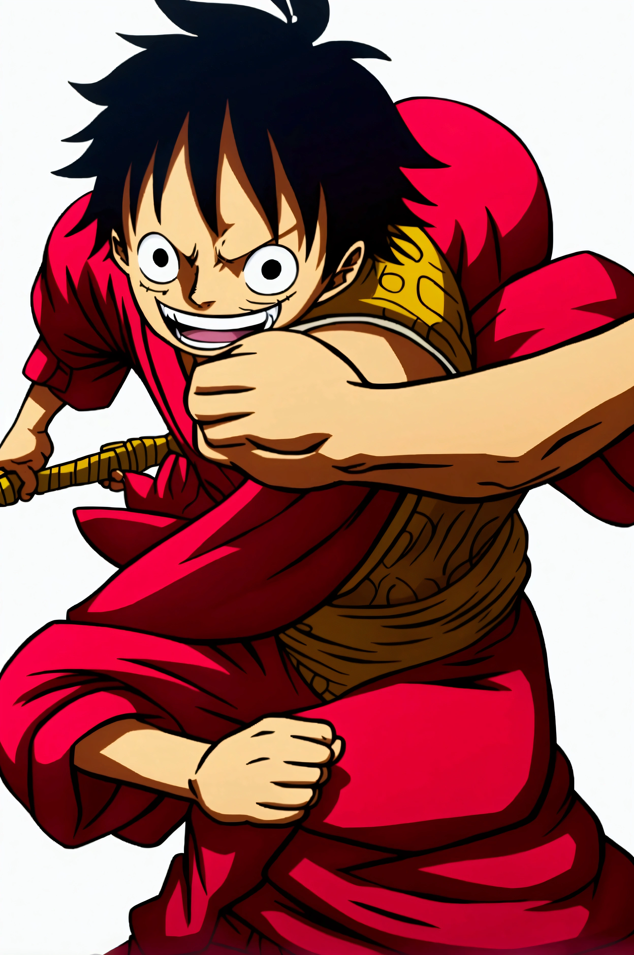 Luffy in Fighting stance 