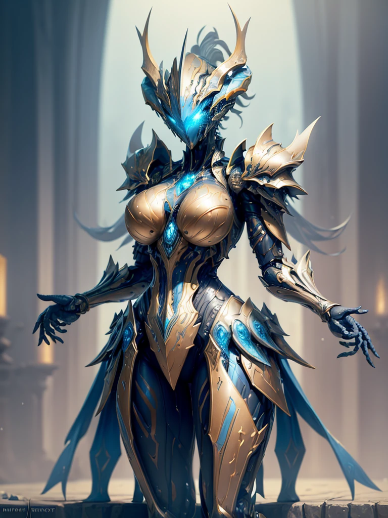 (masterpiece:1.2), Highest quality, High resolution, unity 8k wallpaper, (figure:1.0), Beautiful details, Very detailed, Perfect lighting, Very detailed CG,Glowing Eyes,
,armor,full_armor,Warframe,horn, fake horn, blue eyes, Global Ray Tracing,Large Breasts,
Looking at the audience,alone,perspective, Wet