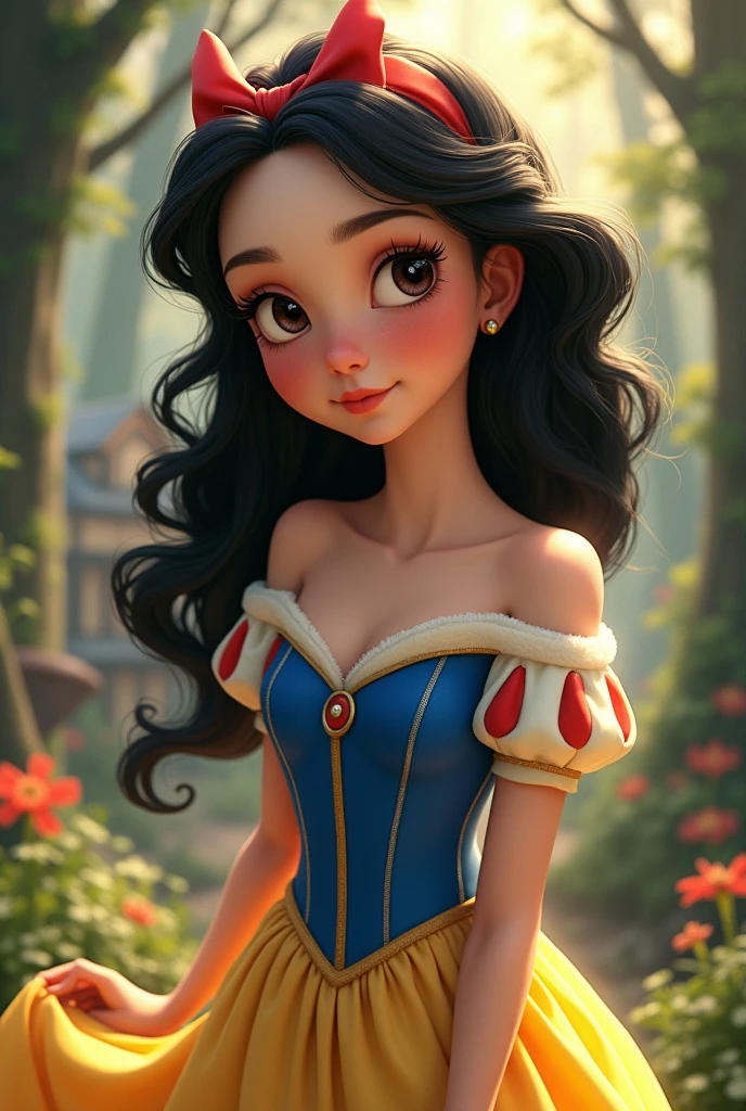 The young and beautiful Disney Snow White