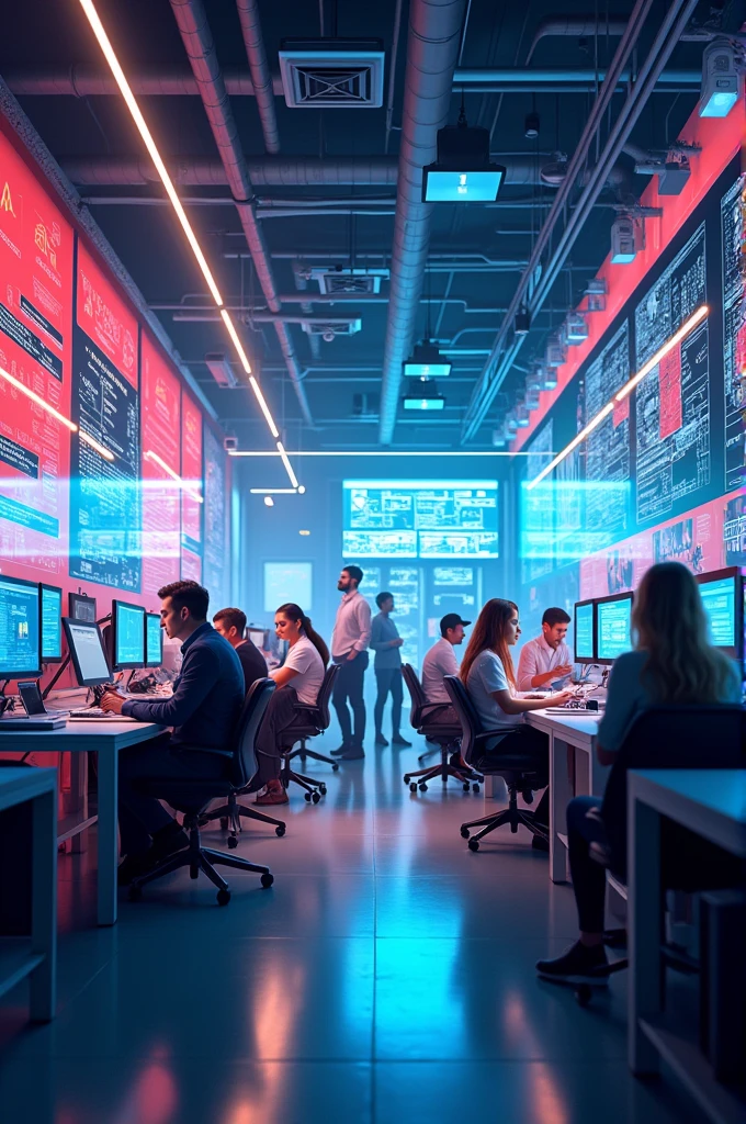 Make an image of a technology company