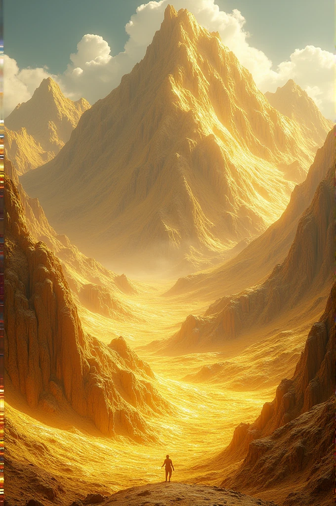 Mountains of pure gold 