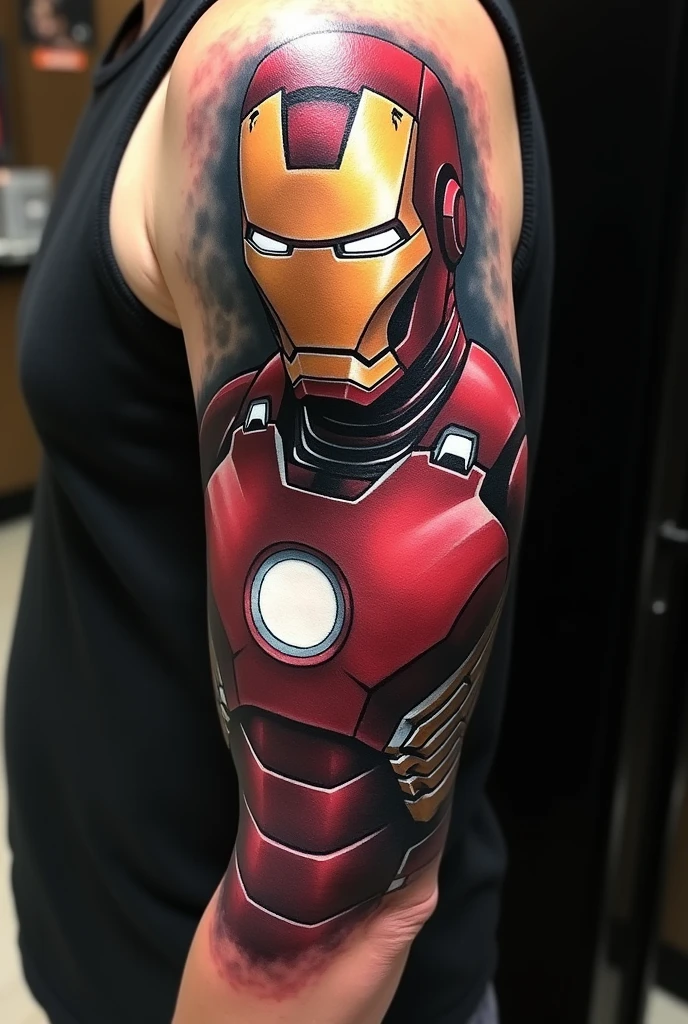 Iron Man Arm Tattoo