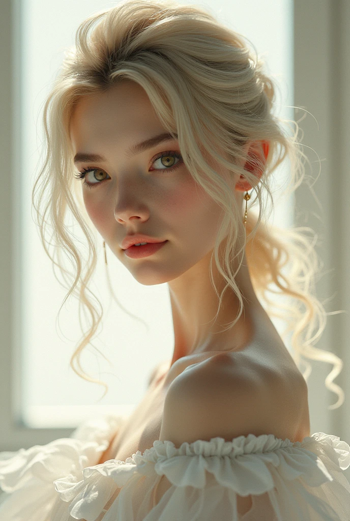 Blonde,Japanese,Slender big,Vibe