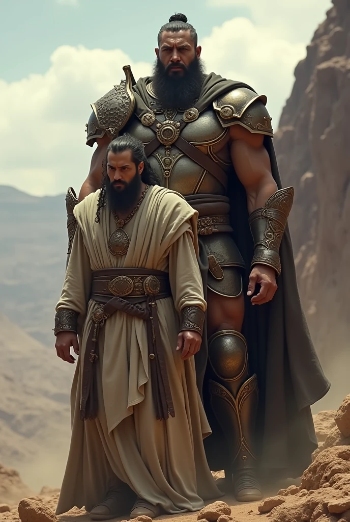 Being a powerful male protecting a male prophet 