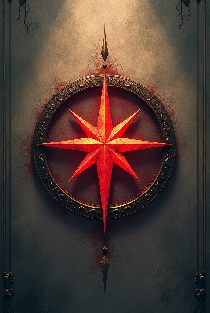 RPG Illustration A circle around a red five- or six-pointed star, representing the magician's harmony and balance