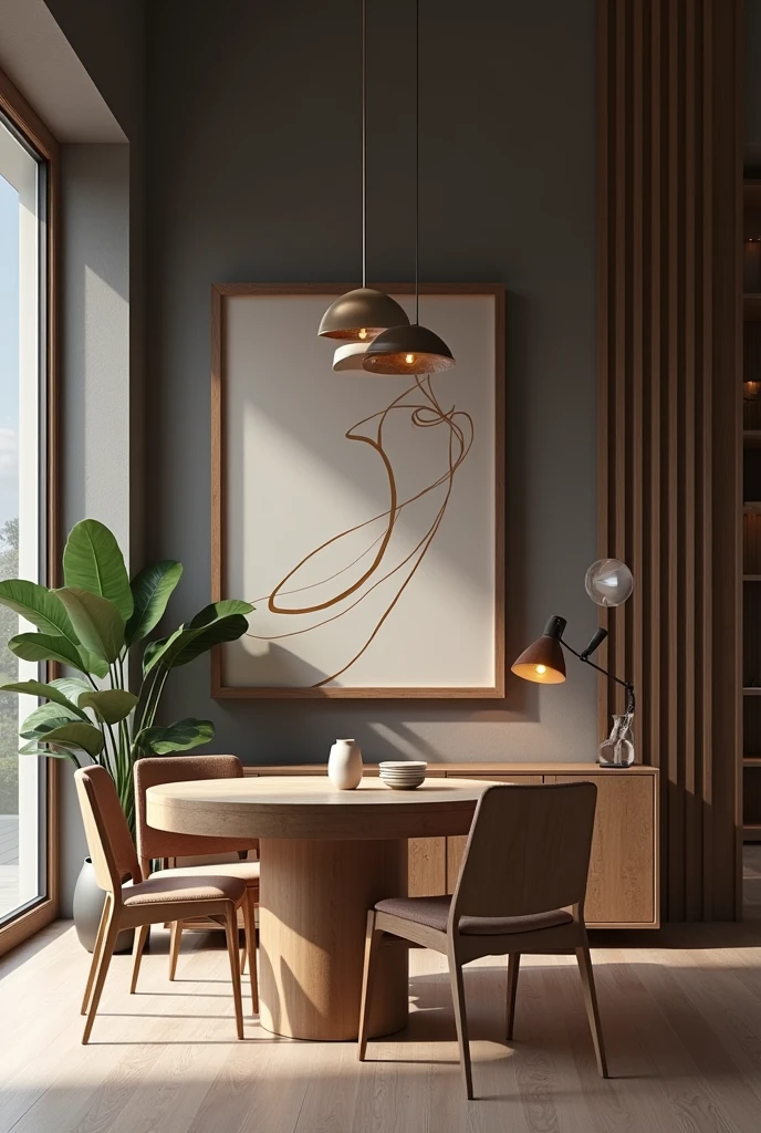 Create a carpentry logo with the name Marcenaria M4.0,that is sophisticated and up-to-date for optical acceptance having a themed background showing an image of sophisticated and refined custom-made furniture 