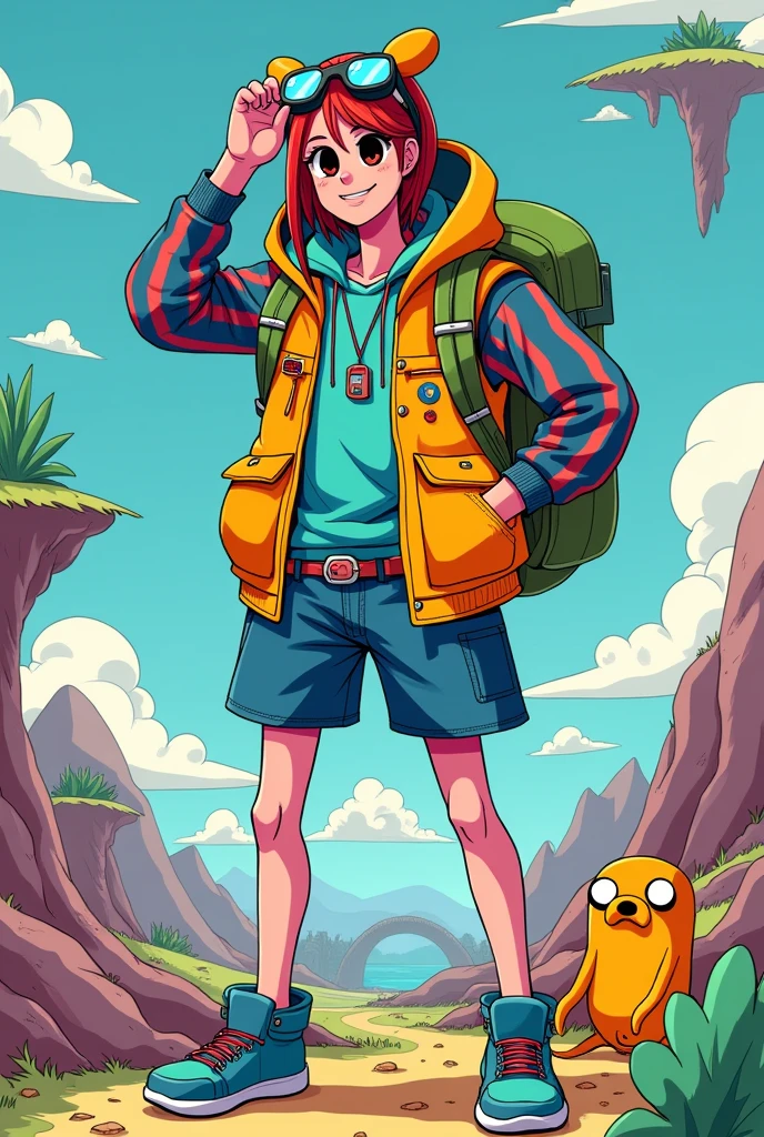 Aventure time fashion desing inspired
