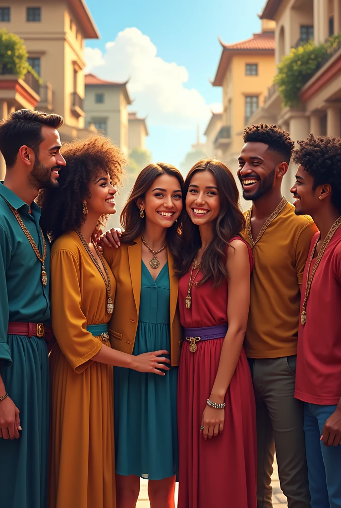 Something that has to do with great friends from around the world