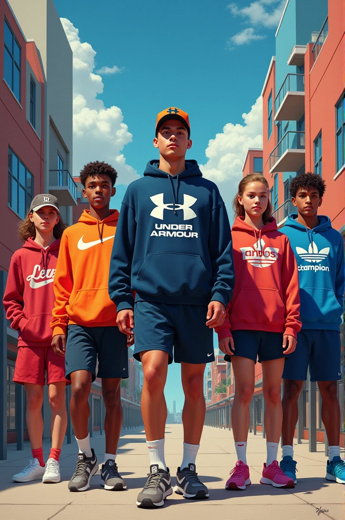 Ropa americana nike under armour adidas champion