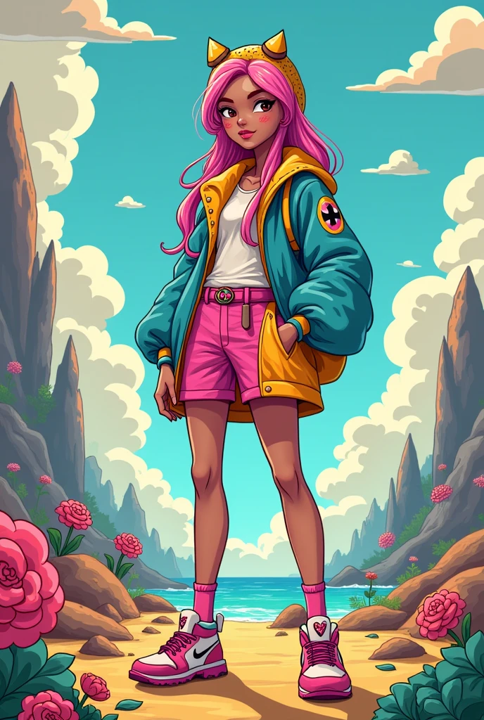 Aventure time fashion desing inspired