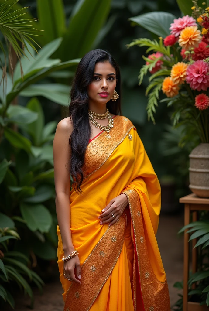 Mia khalifa in onam saree, photoshoot