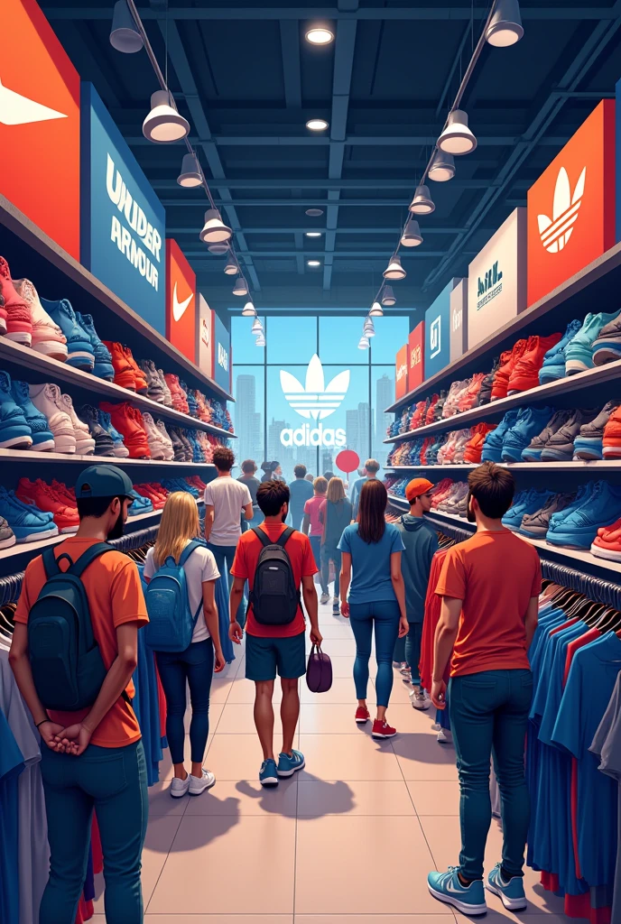 american clothing nike under armour adidas, champion, sale of surplus, AFFORDABLE