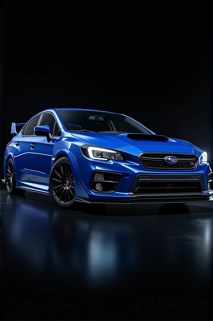 You can generate a Subaru on a black background, a Subaru WRX or a Sty in blue and in iPhone screen saver format