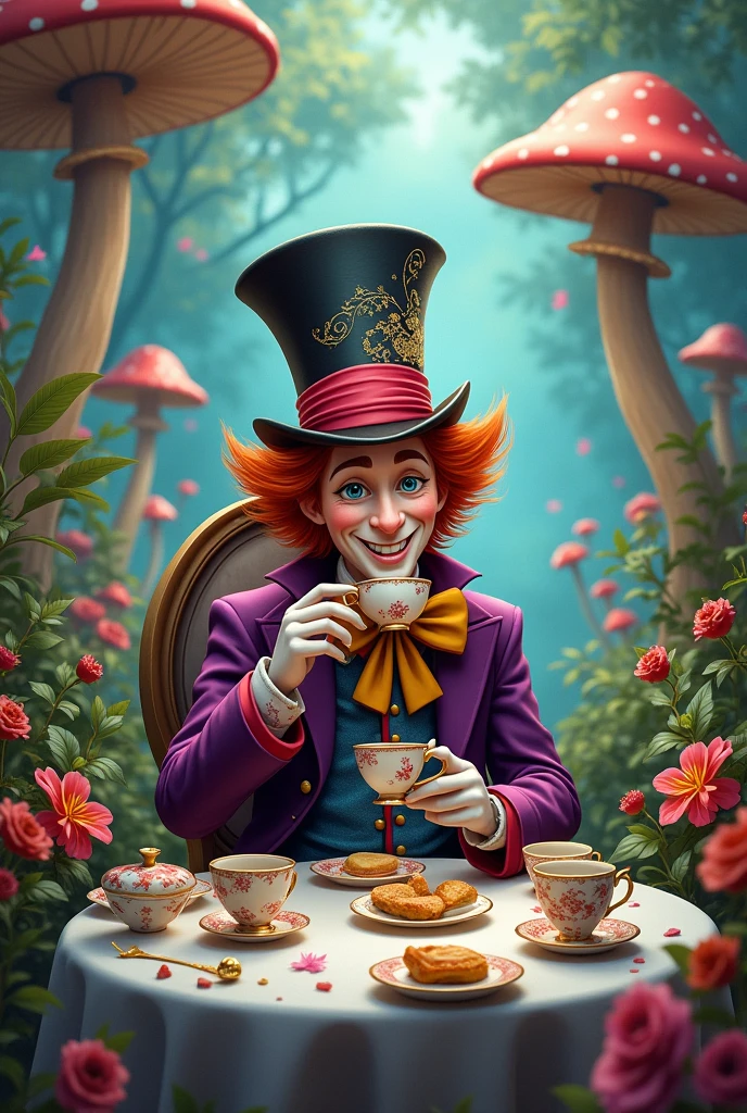The one from Alice in Wonderland drinking tea Kwai Version