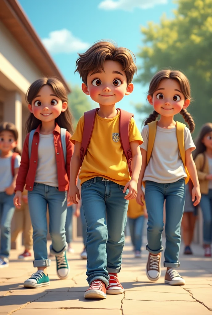 Primary school students Pants only