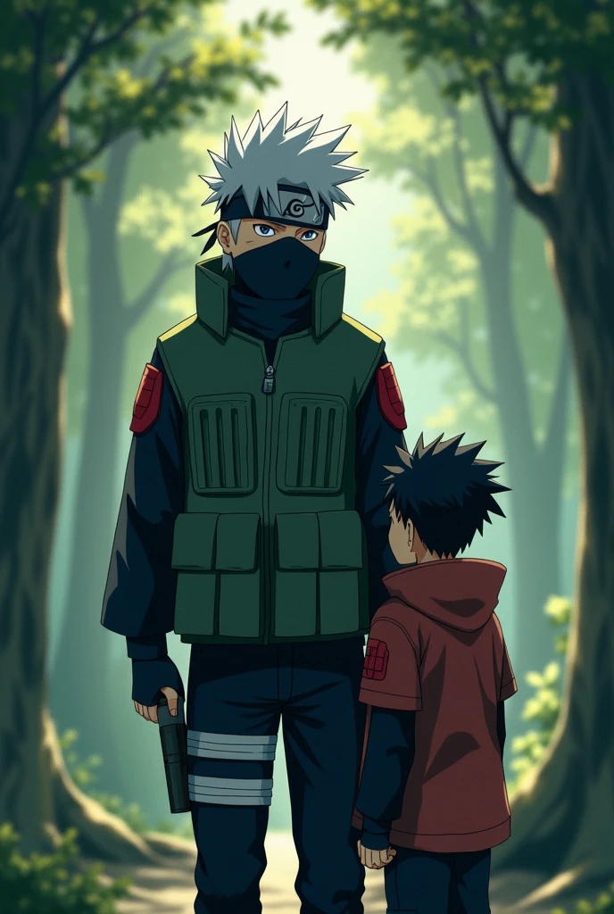 Kakashi and his son