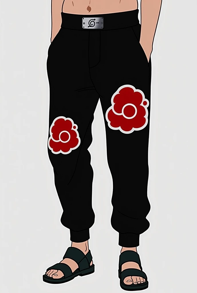 Some short Akatsuki pants 