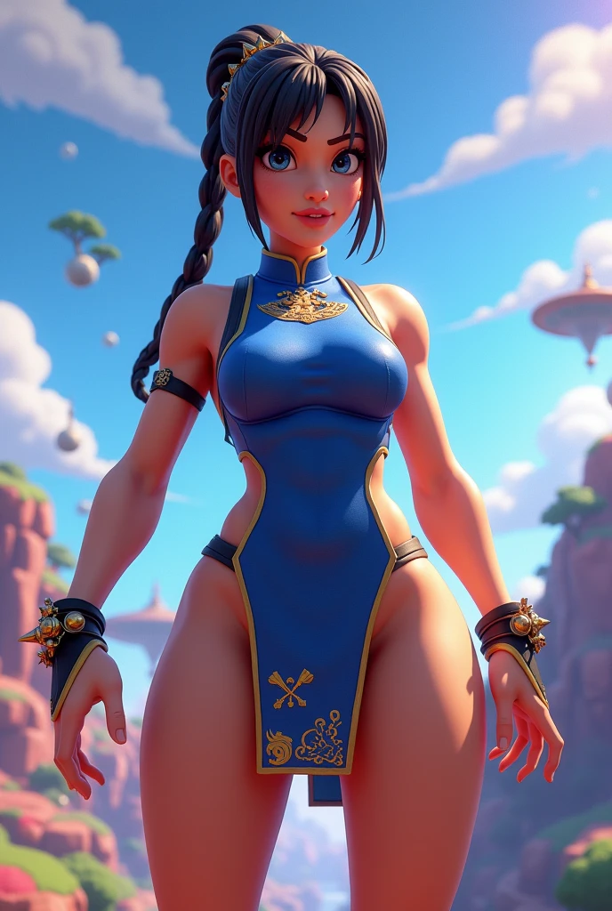 Close up portrait of woman in blue dress sitting on shelf, portrait of Chun Li, Chun Li, Chun Li, Chun Li portrait, Chun Li, Chun Li in the gym, highly detailed art germ, seductive anime girl, beautiful charming anime woman, 8k high quality detailed art, beautiful anime girl crouching, perfect eyes, pretty eyes, blue eyes,