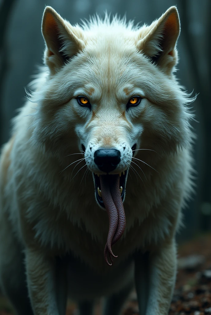 Lambskin, but it's a wolf, snake tongue and crocodile tears
