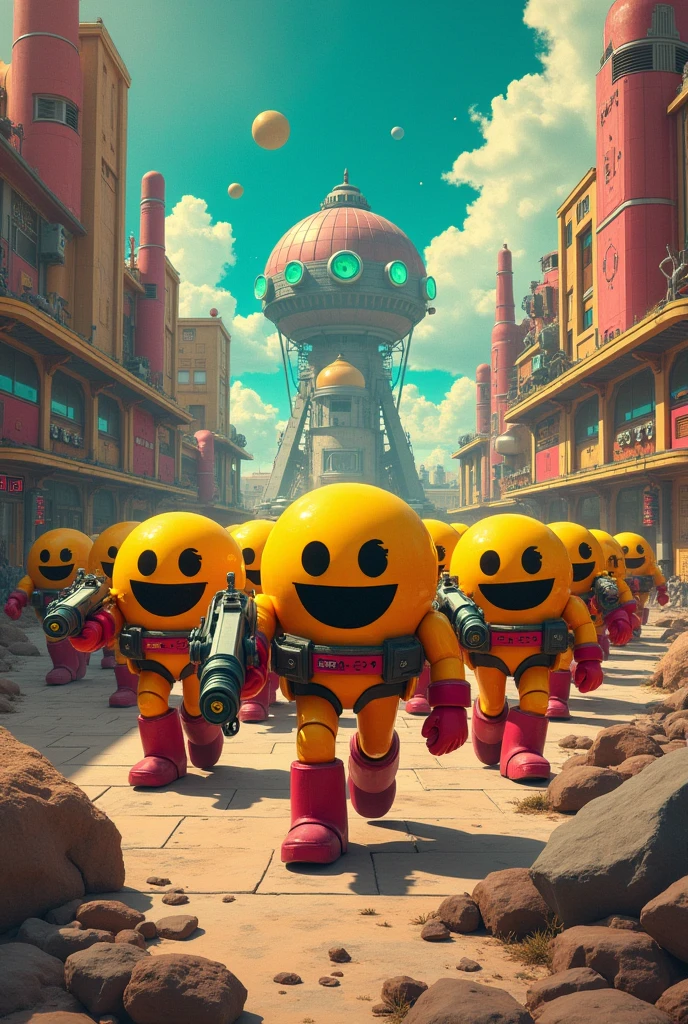 Pac yellow Army with gruop