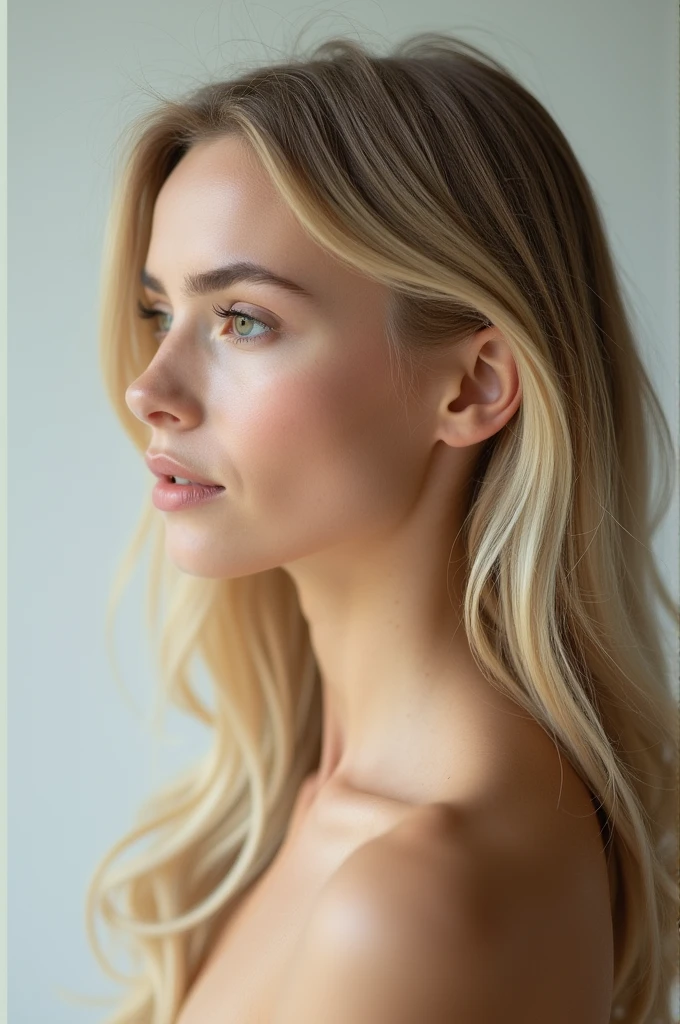 White woman profile photo