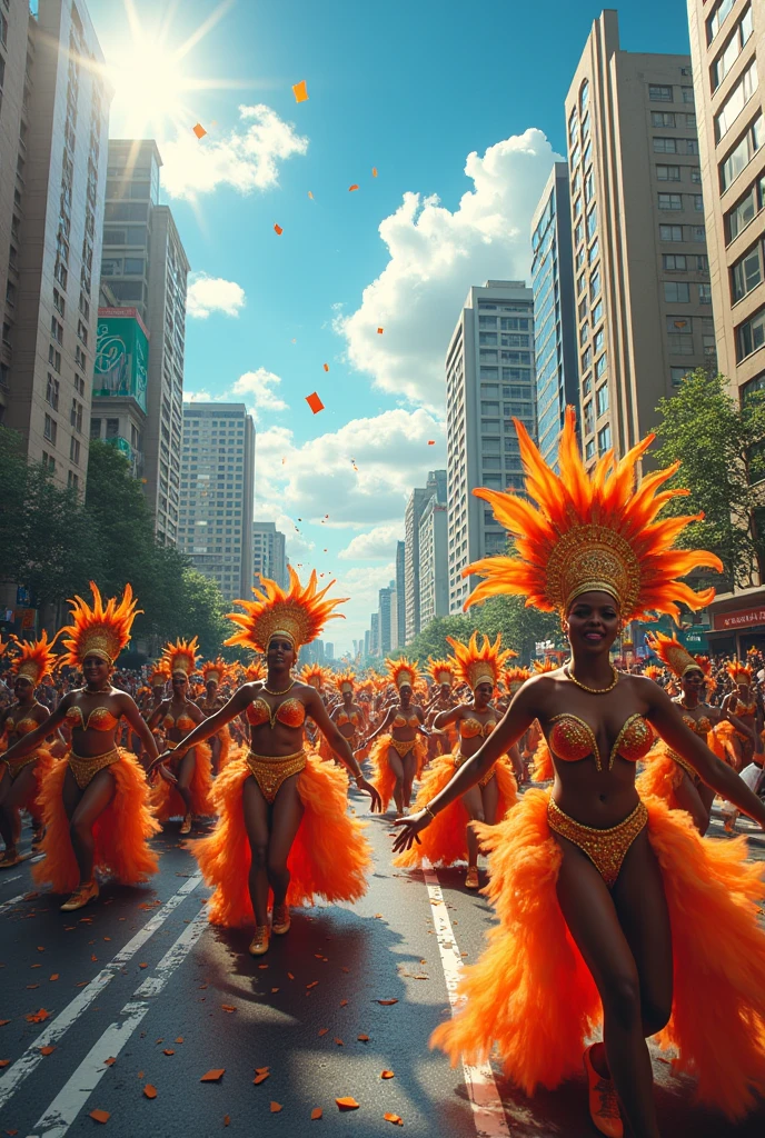 How would the Madureira carnival be in the modern era?